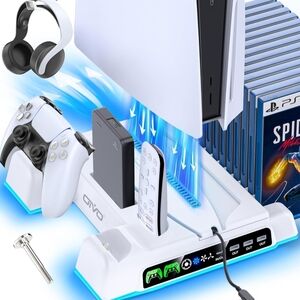 PS5 Cooling Dock And Controller Charger Station
